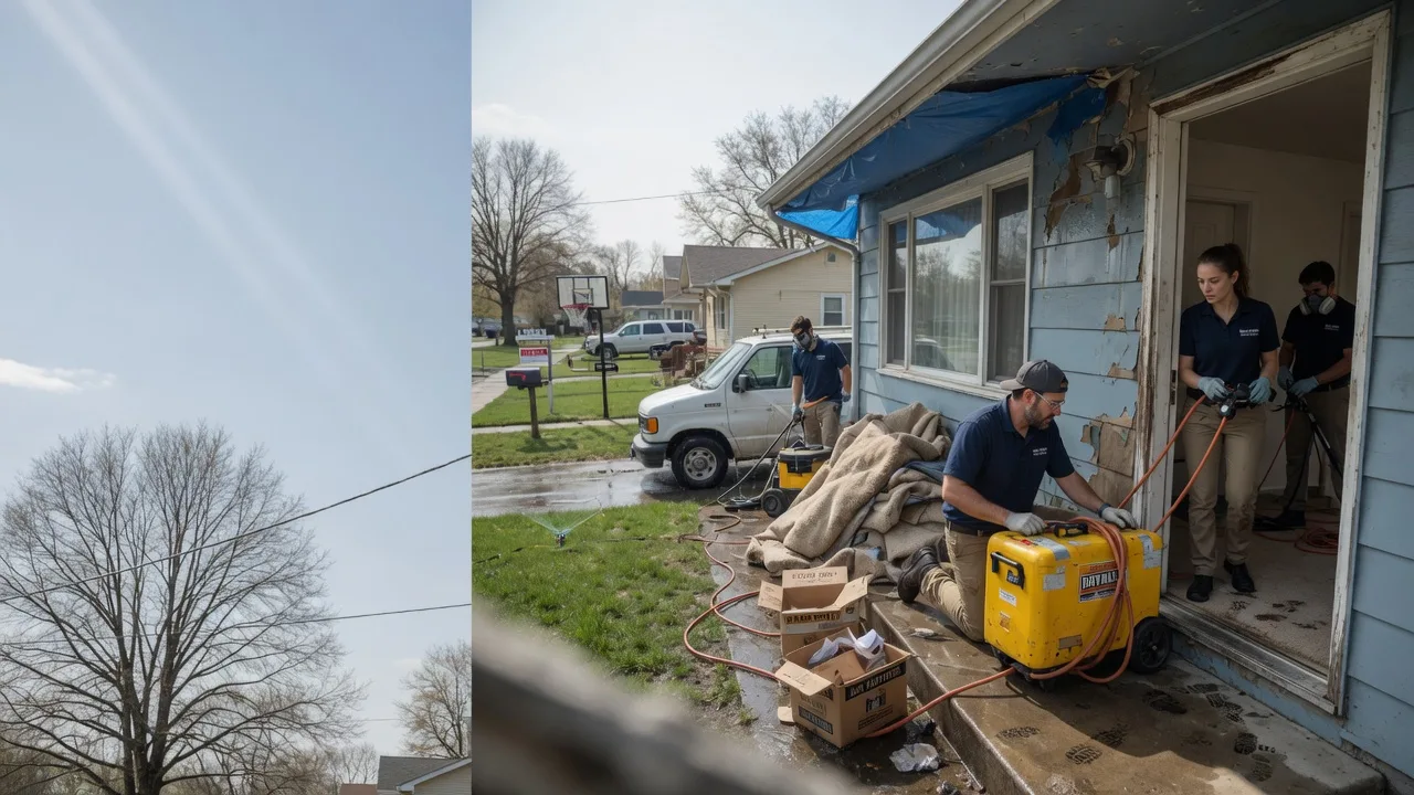 Basement Flood Cleanup in Yancey, TX near me